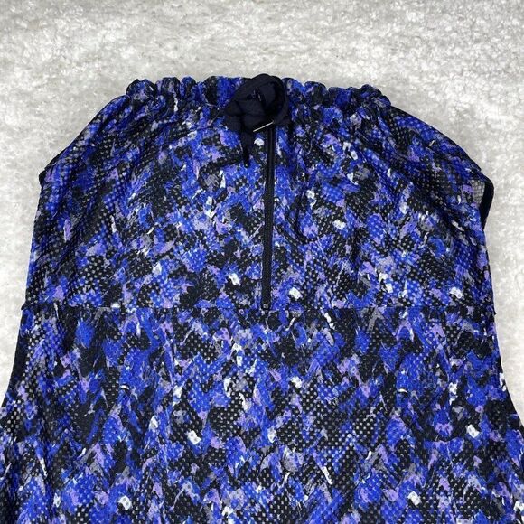 Fabletics Demi Lovato Darmara Vest Blue/Black - Picture 7 of 12